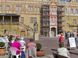 Tag des offnen Denkals 2010 Schloss Bernburg - Zuschauer